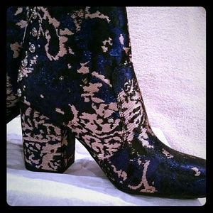 High heel ankle boots